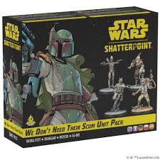 Star Wars: Shatterpoint - We Dont Need Their Scum Squad Pack SWP25
